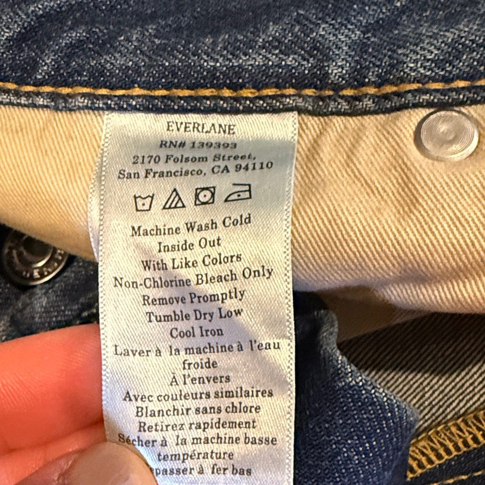 Everlane Super Soft Relaxed Fit Jean 28 - Picture 5 of 7